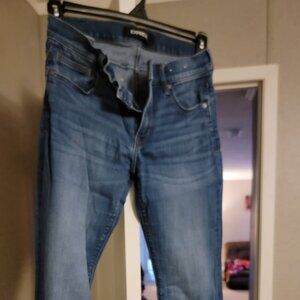 Express mid-rise jeans